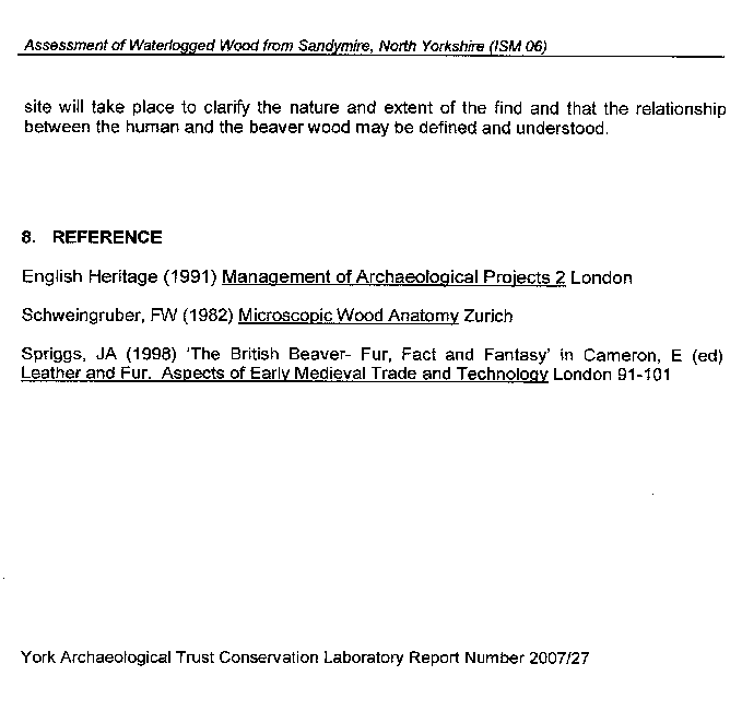 Conservation  Report Page 3